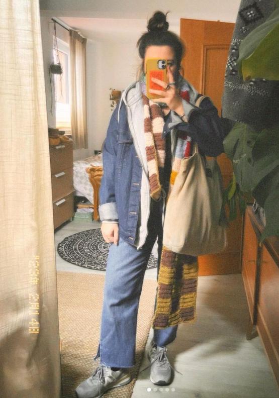 165120斤微胖女生穿搭冬季博主,微胖型身材穿搭博主