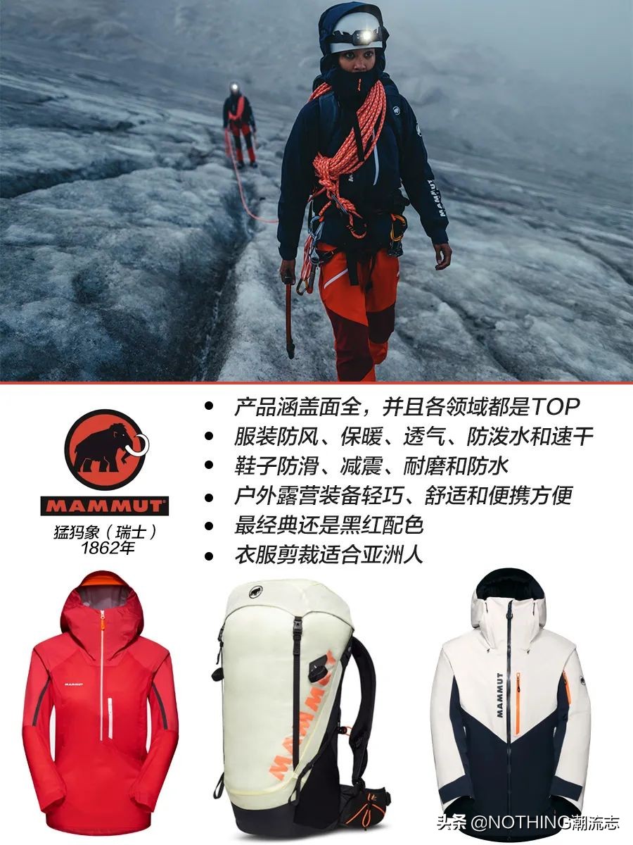 世界十大奢侈户外品牌,世界上最实用的户外品牌