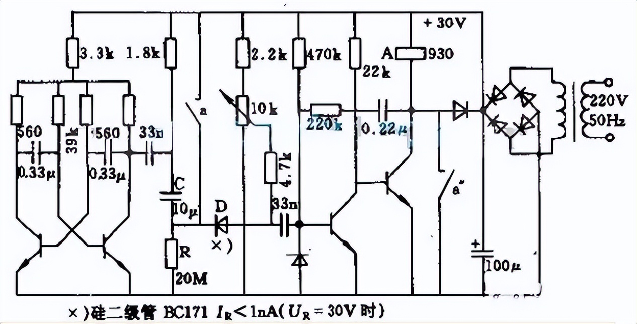 中间继电器控制浮球开关电路图,安全继电器电路图分析