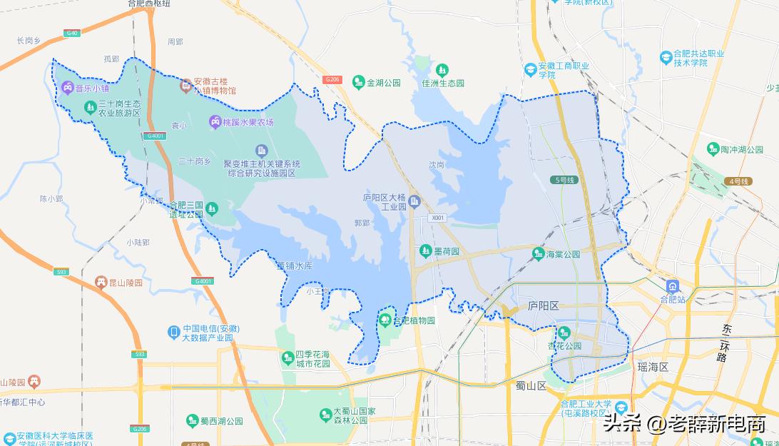 合肥庐阳区经济数据,走进安徽看合肥