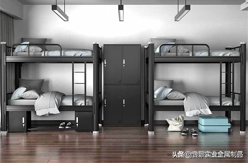 学校高档公寓床,高档上下铺公寓床铺