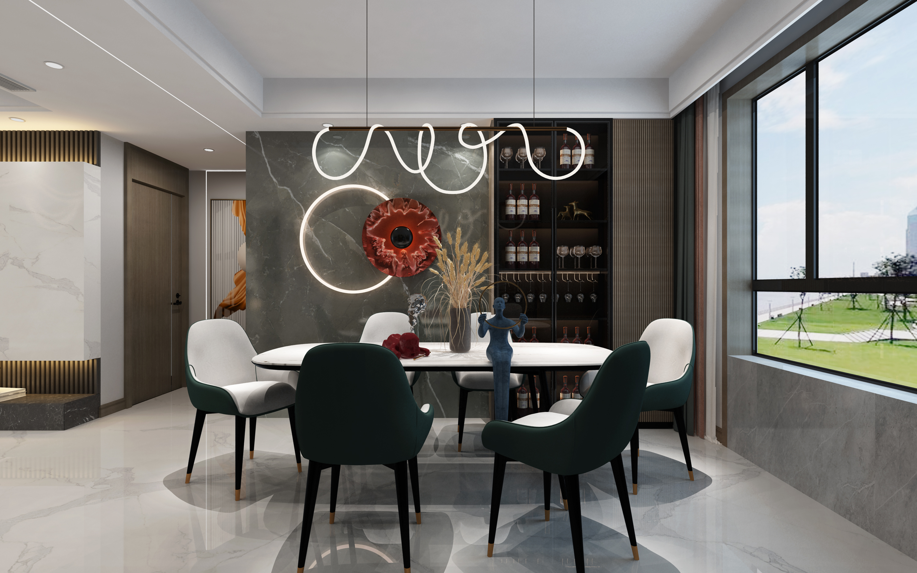 现代轻奢极简风,极简现代风轻奢