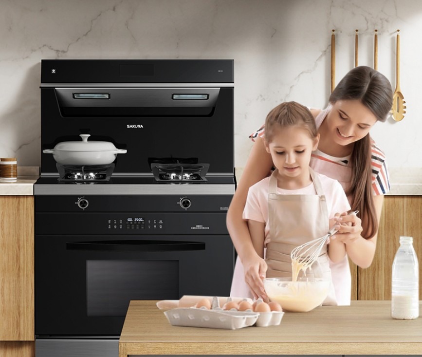 SAKURA樱花集成灶，带你品味智慧化烹饪生活