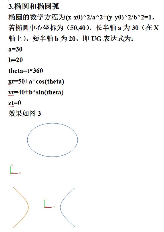 最全ug曲线表达式大全,如何理解ug规律曲线的方程表达式