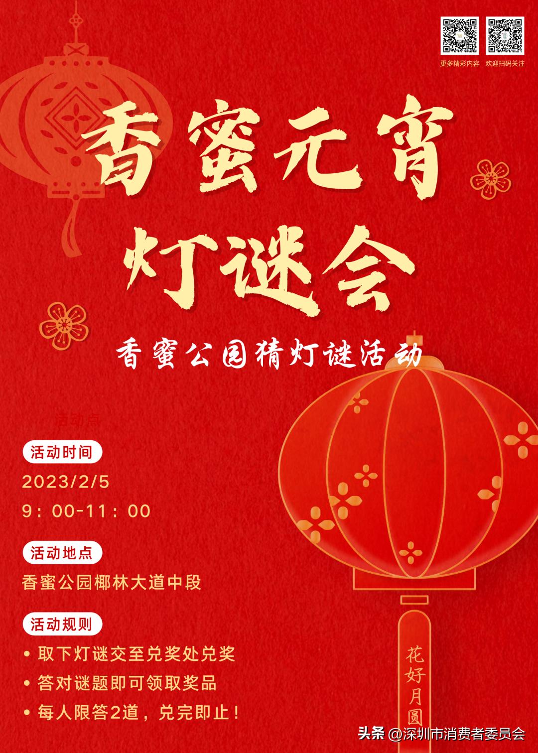 深圳灯会游玩攻略,深圳山水田园元宵节免费灯会