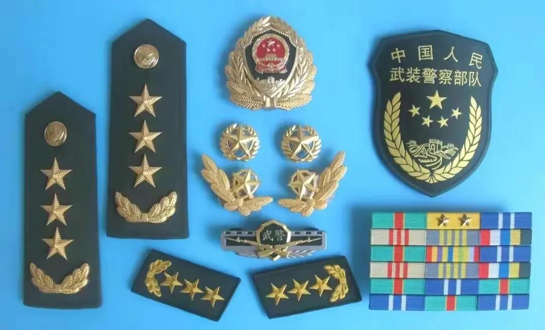 中国陆军狼牙特种部队肩章图片,07式常服肩章军衔饰品