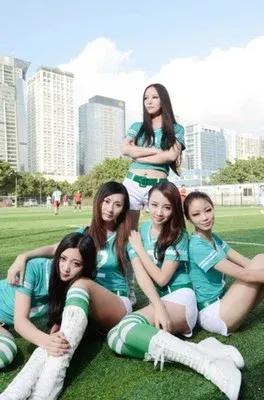 足球拉拉队员图片,世界杯各国拉拉队图片