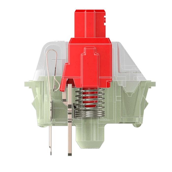 键盘ttc轴和cherry轴,雷神k30键盘cherry轴