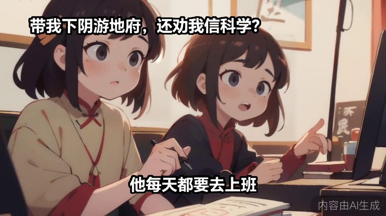 带我下阴游地府，还劝我信科学？#漫画