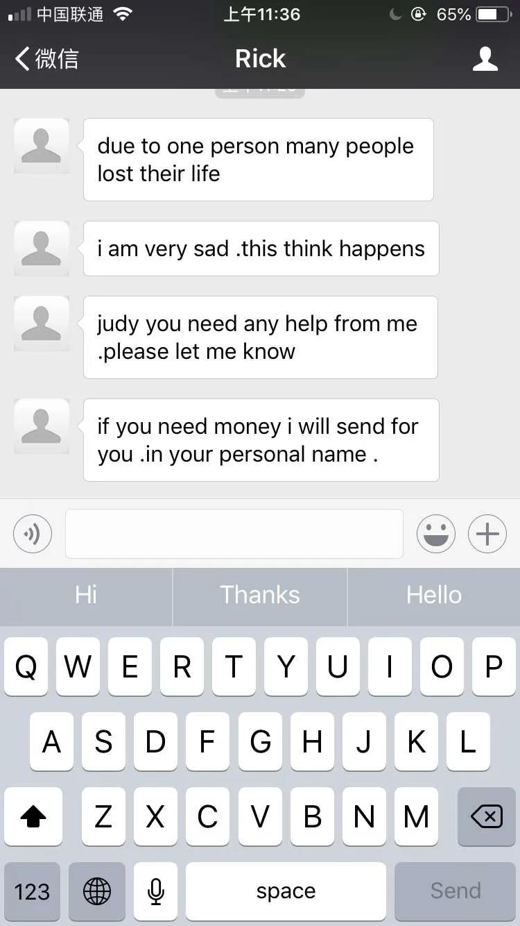 和美国客户签订合同,和美国客户交谈