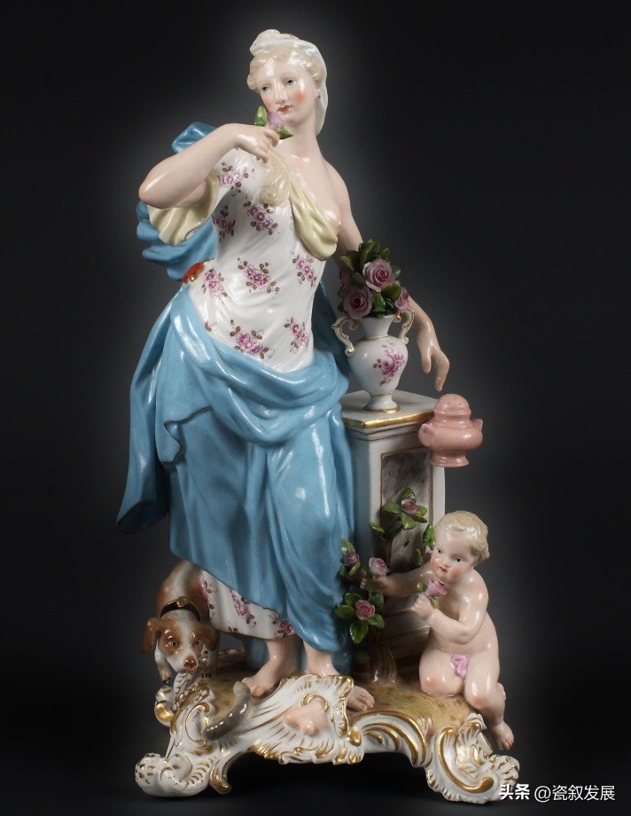 欧洲梅森瓷器图片,早期梅森瓷器雕塑
