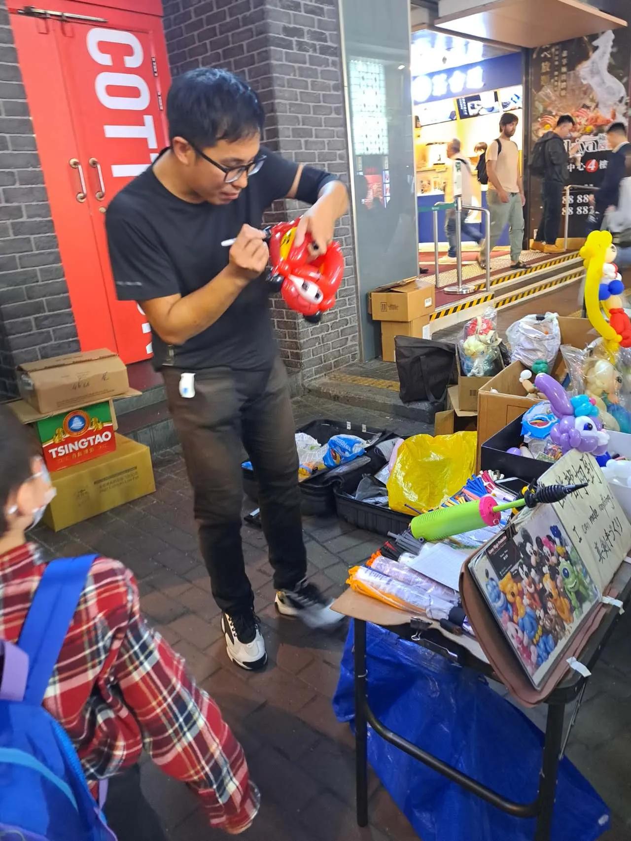 香港朗豪坊东老板,香港手艺人卖衬衫