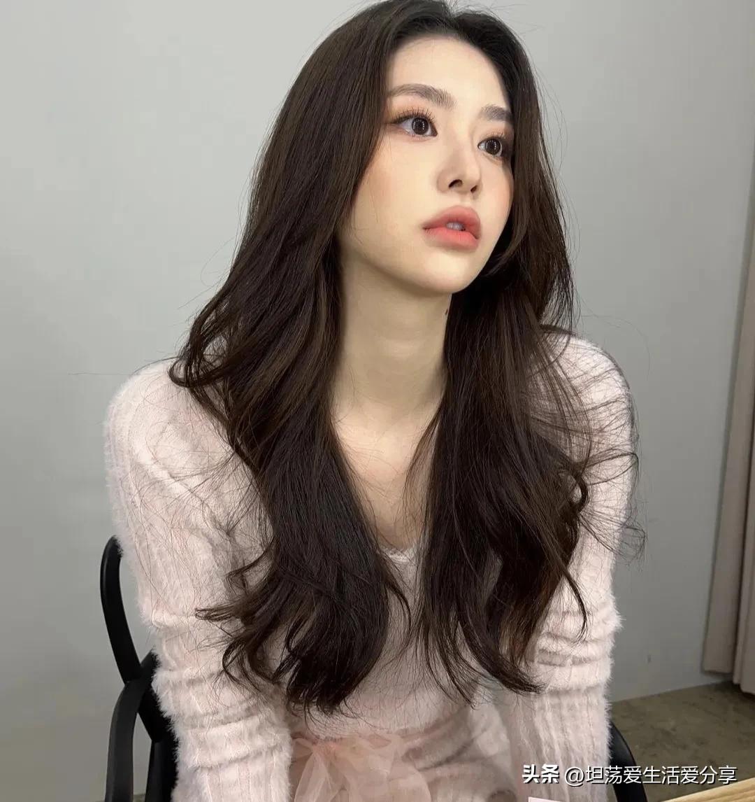 长发空气八字刘海,长发空气刘海适合的发型