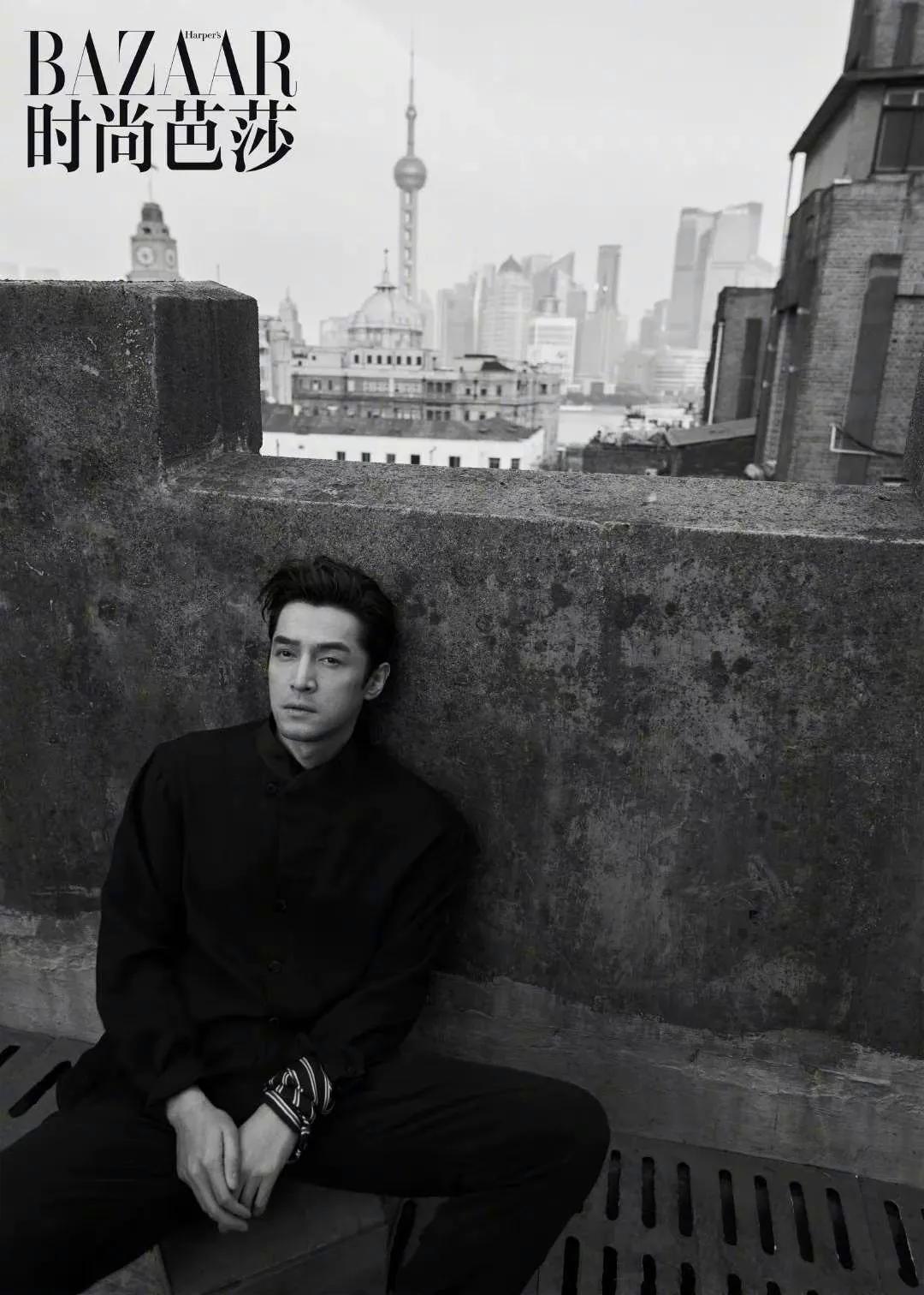 时尚芭莎肖战银发造型高清,肖战登时尚芭莎封面人物