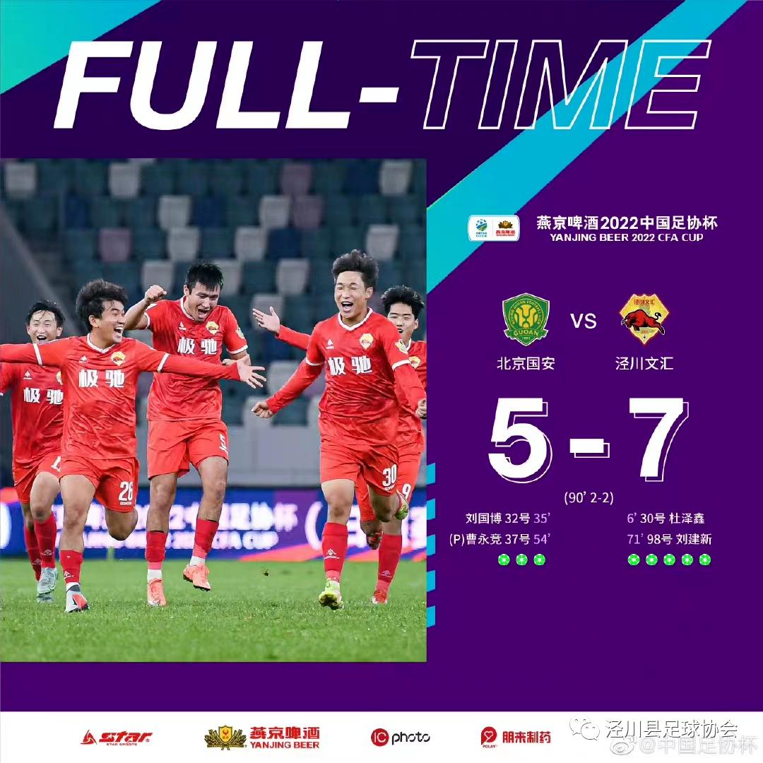 县级队击败北京国安后续,县级队击败北京国安新闻