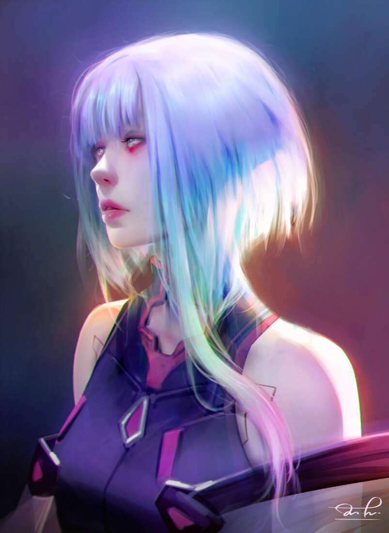 唯美插画头像,自由的头像插画超高清