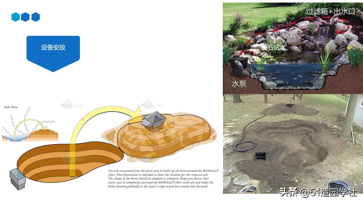 在自家院子造一个超级大的鱼塘,夫妻建造庭院鱼池小溪