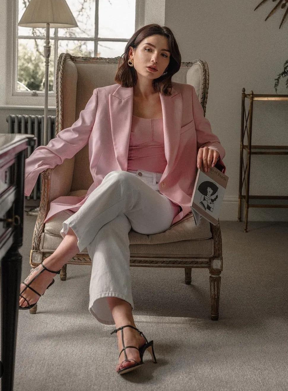 粉红色永远时尚想穿就穿,150-155小个子国风女装减龄粉色