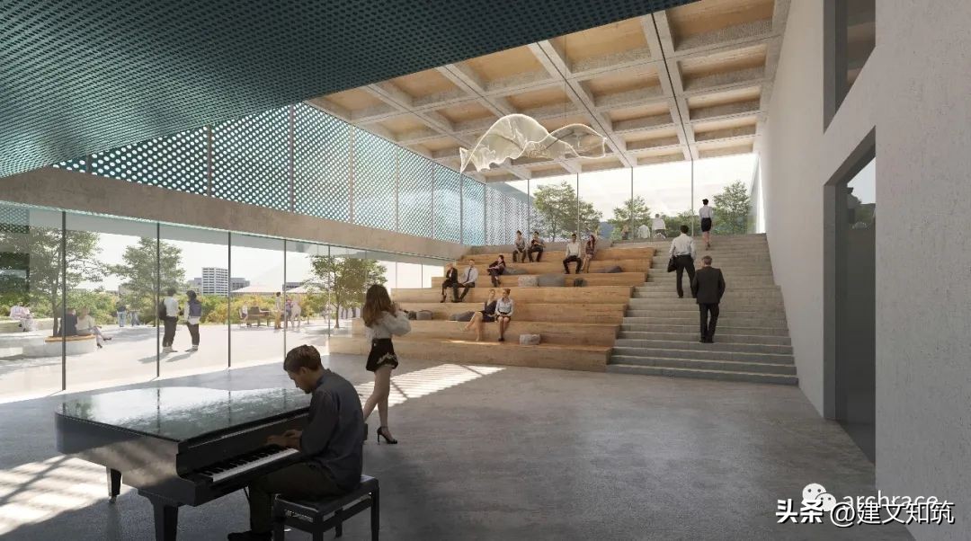 kadawittfeldarchitektur赢得萨尔布吕肯会议中心（MKK）设计竞赛