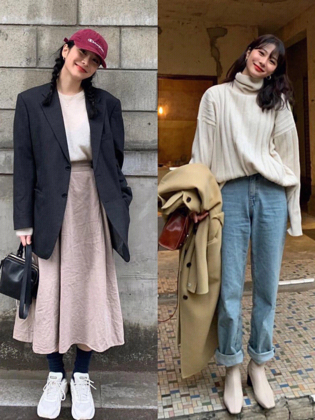 2022今年流行的韩系穿搭,今冬流行韩系穿搭