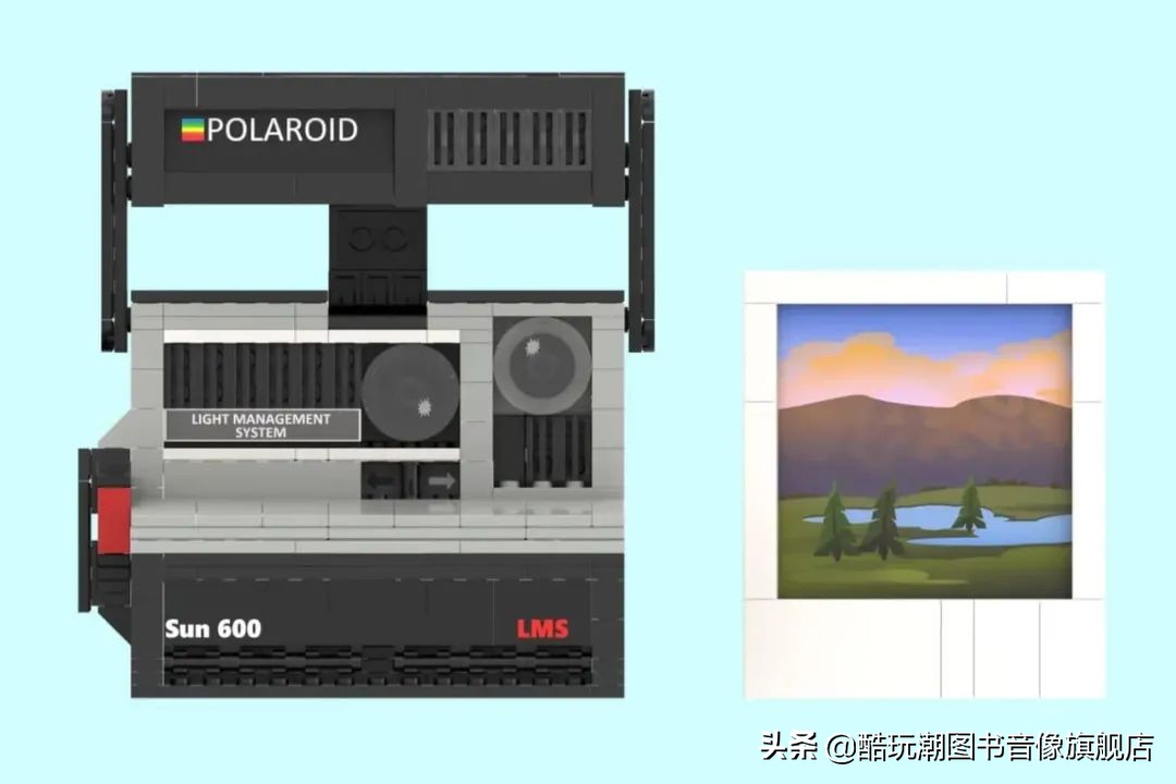 乐高ideas复古老爷车,乐高新品宝丽来