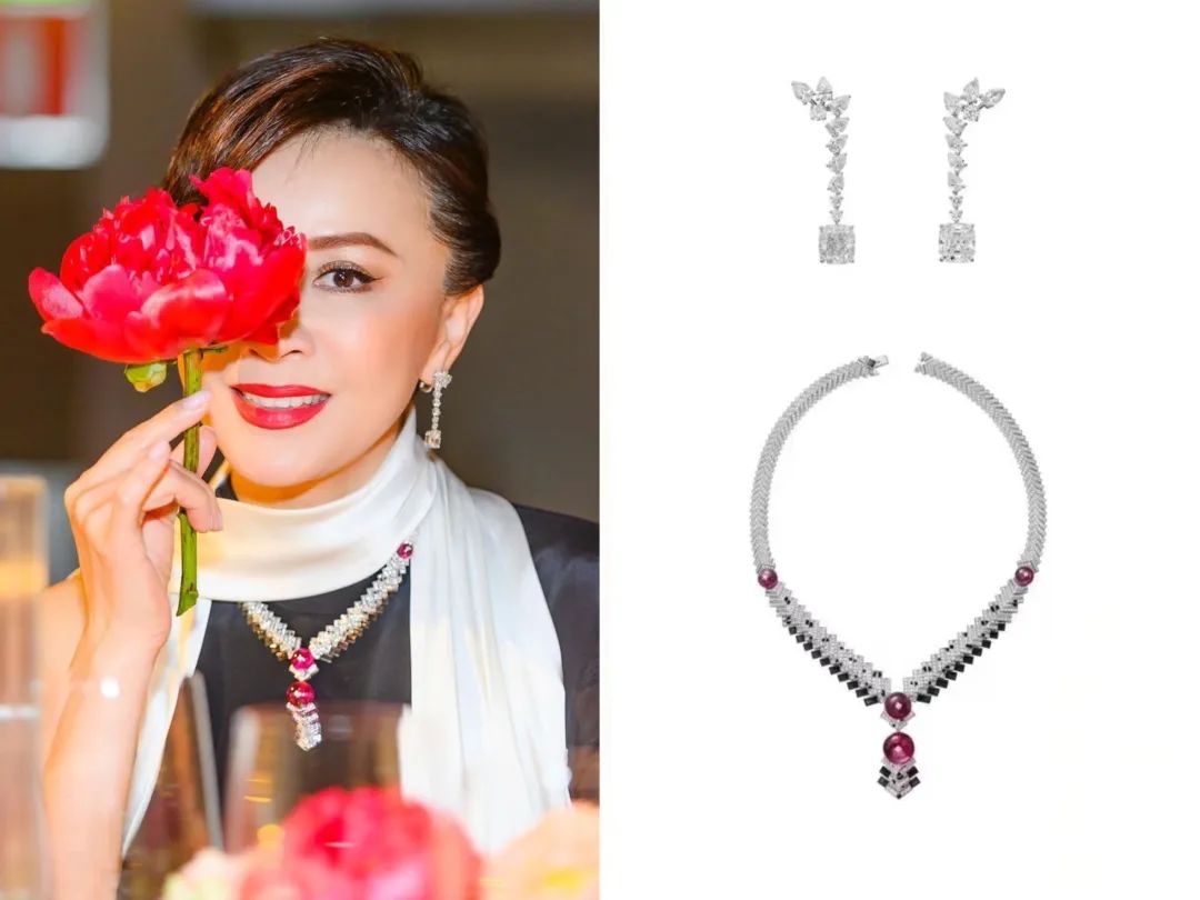 郭晶晶巩俐与明星合影,郭晶晶张曼玉合影