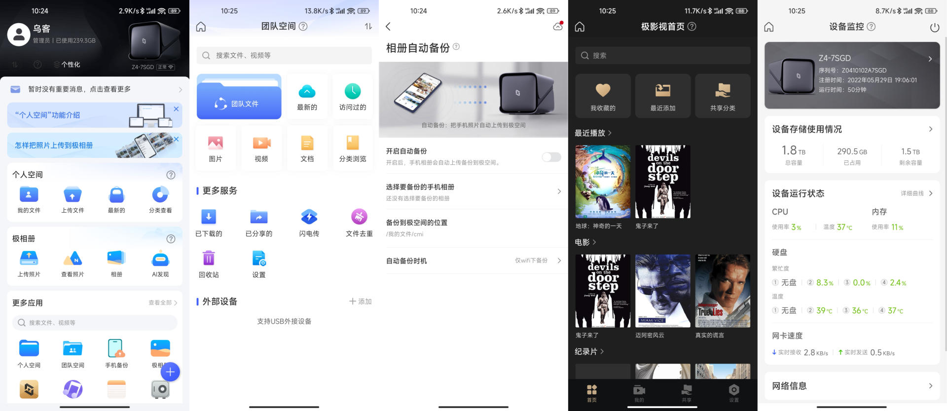 极空间z4对比绿联4600nas,极空间z4对比绿联nas