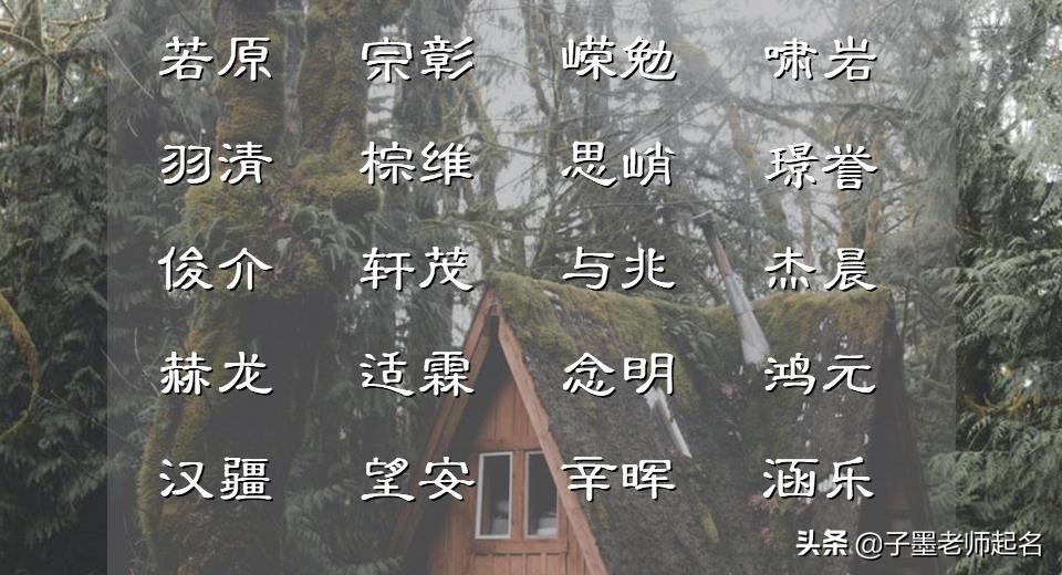 这些才华横溢的名字,歌颂岁月小调