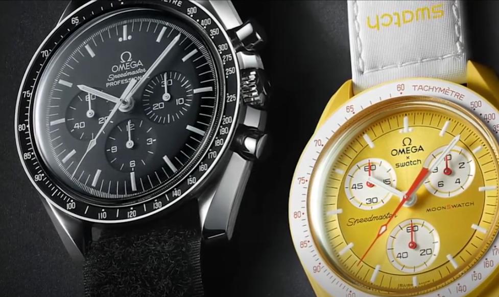 很多人排队抢购,欧米茄跟斯沃琪发布的联名款手表