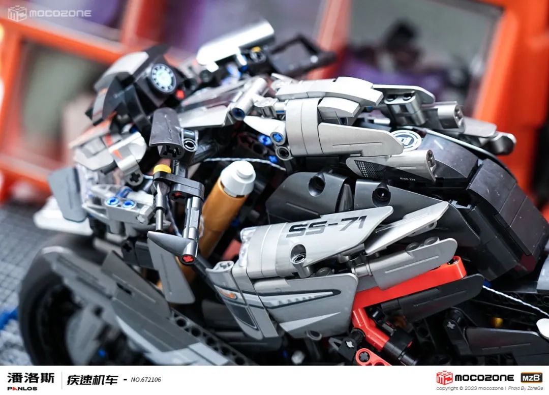 积木摩托车测评,纳扎雷摩托车积木测评