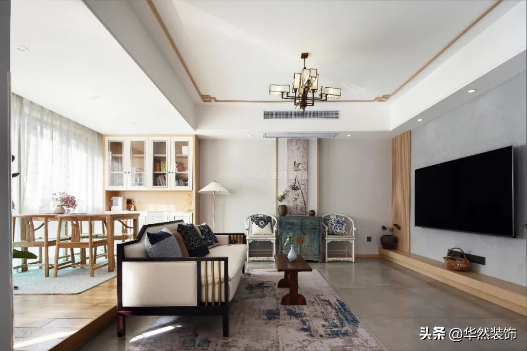 客厅一点也不高级,简单大气上档次的客厅电视背景墙