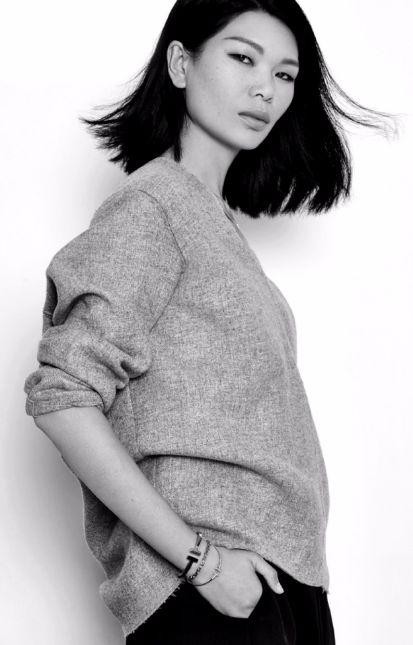 超模吕燕的丈夫和家人近况,超模吕燕全家