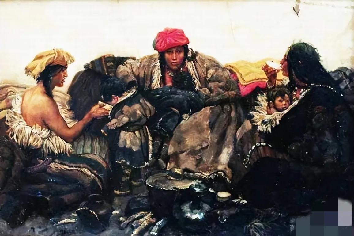 《女人体》画面露出体态丰腴、女子细嫩的肌肤充满了光感与透明感