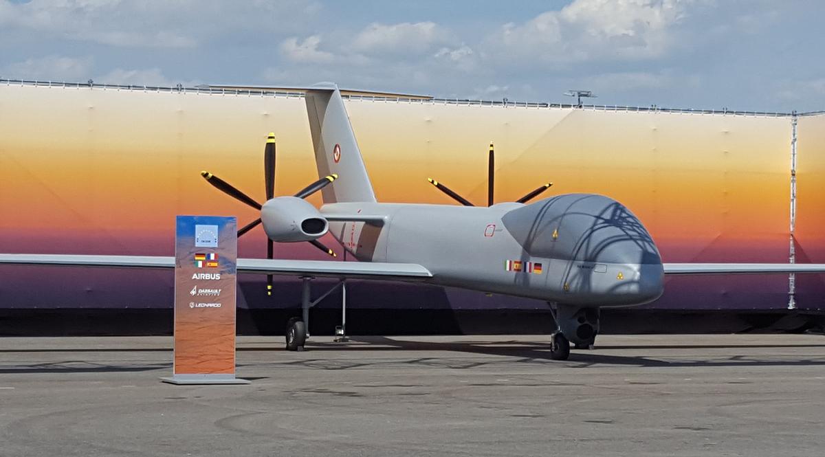 欧洲最大无人机亮相,世界上堪称变态的大型无人机