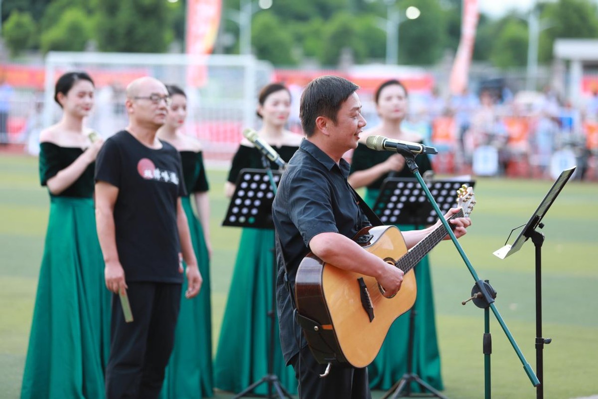 新田县足球赛开幕式,湖南三地县区足球邀请赛决赛