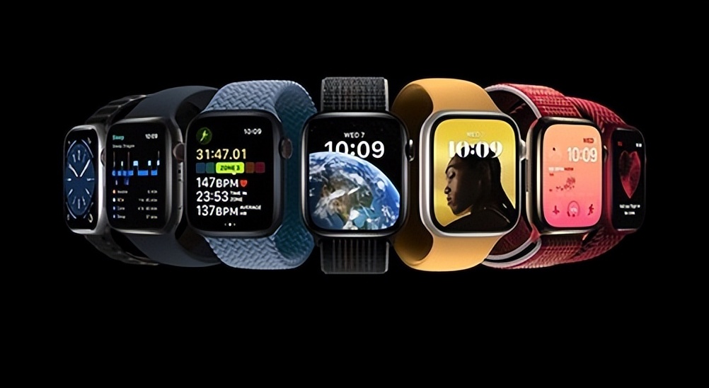applewatch7对比6,applewatch7和6对比