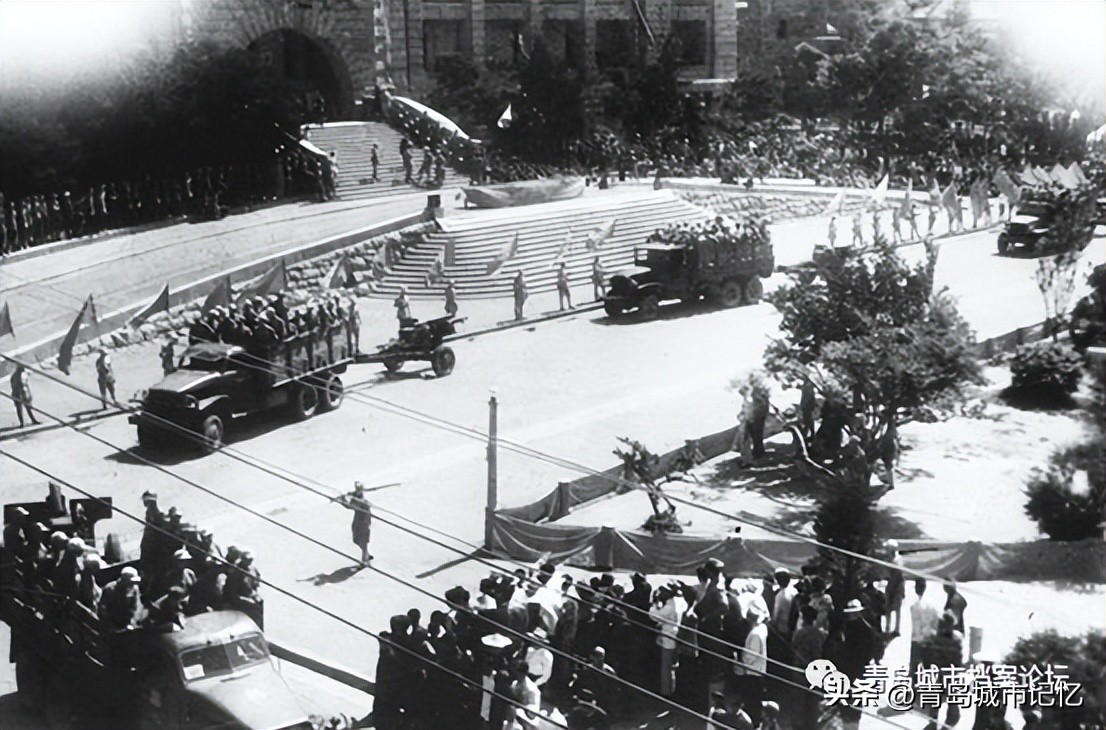 青岛解放75周年图片,青岛解放七三年纪念日