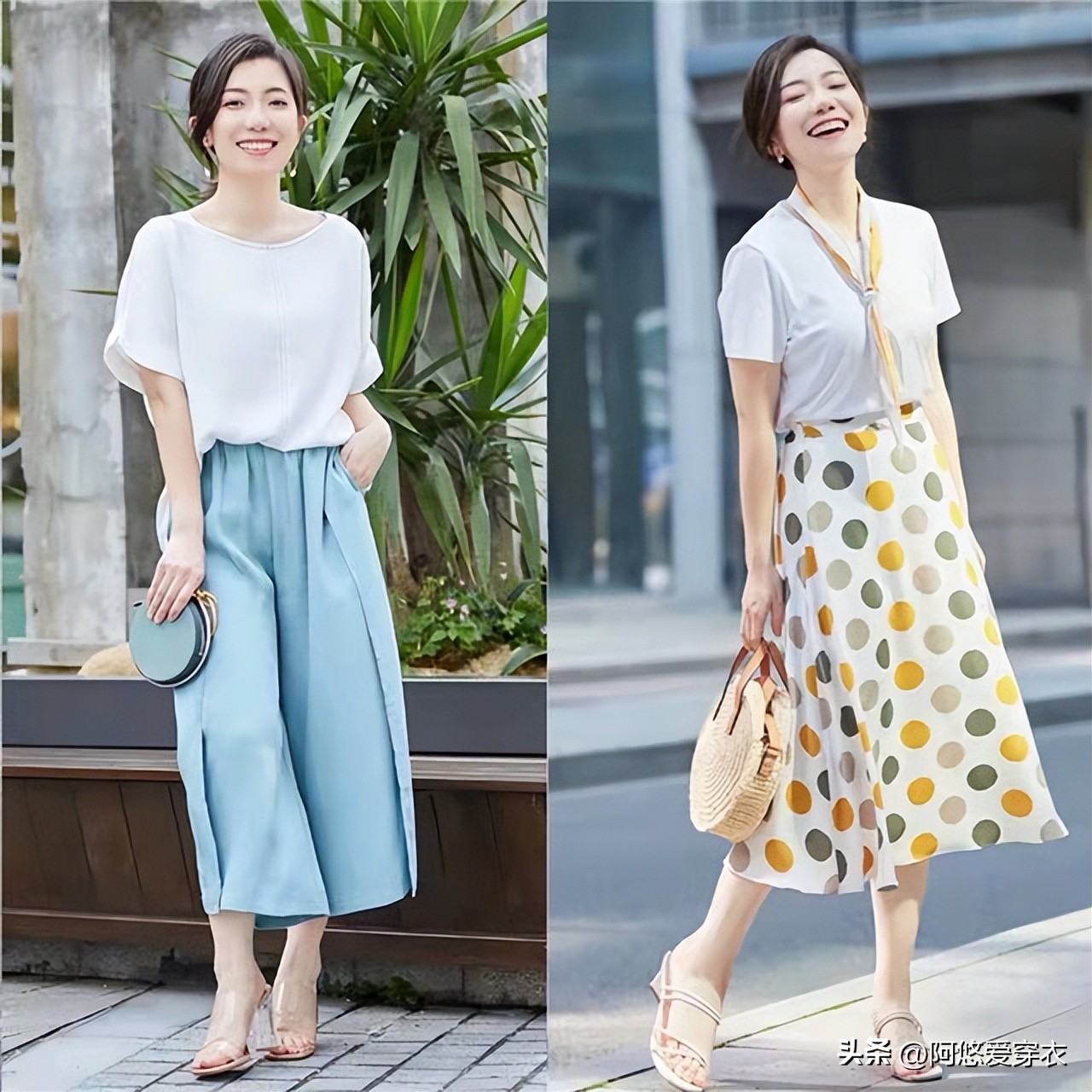 低跟鞋时髦又好穿,高跟鞋粗跟百搭小个子小白鞋