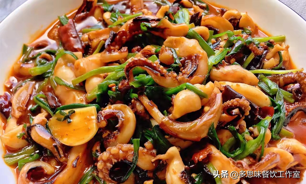 鱿鱼如何处理才脆嫩视频,大鱿鱼须鲜香脆嫩简单又好吃