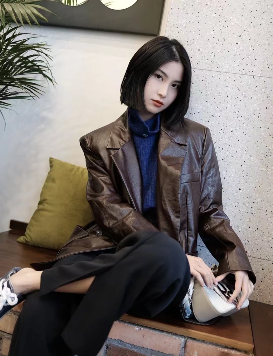 冬季穿搭女生韩系温柔套装,适合冬季15岁女生的时尚穿搭套装