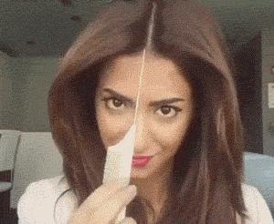 八字刘海怎么打理才不会显头秃,12岁圆脸头秃长发适合剪什么刘海