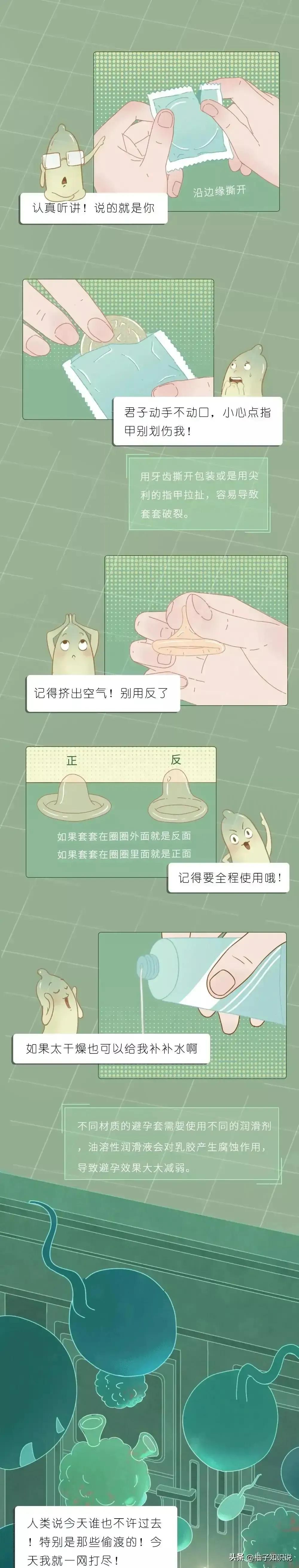 避孕套的小知识你了解多少,不正经的科普小视频