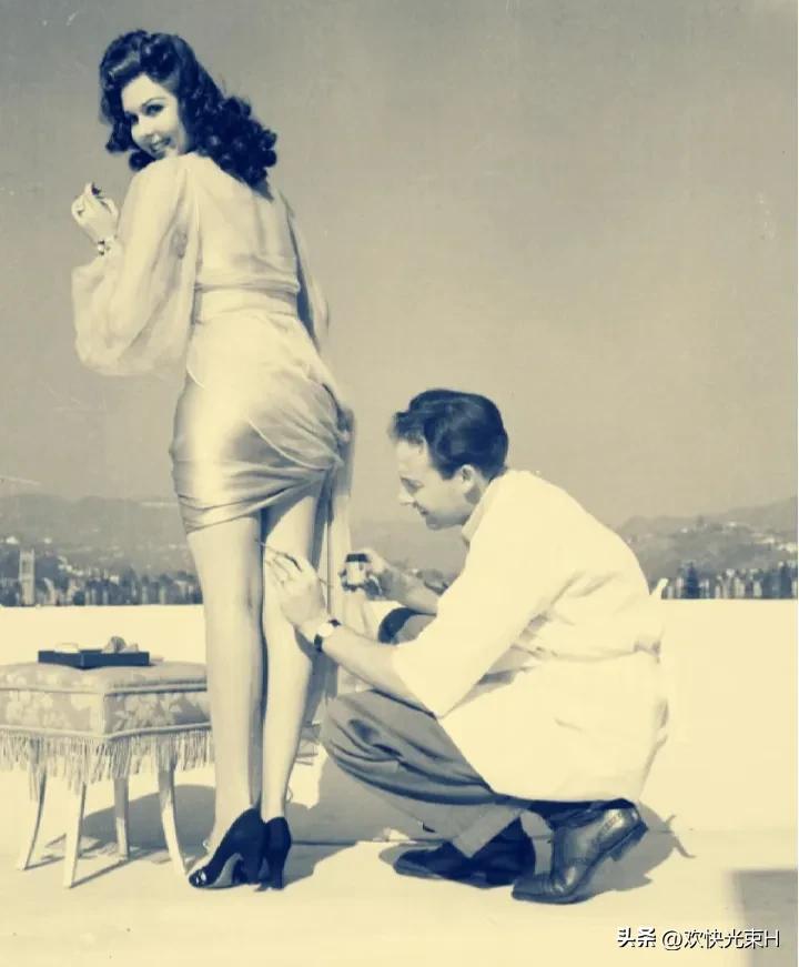 尼龙袜欧美,欧洲尼龙复古丝袜女性