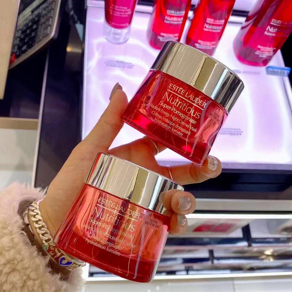 雅诗兰黛红石榴水日晚霜,雅诗兰黛红石榴早晚霜适合油皮