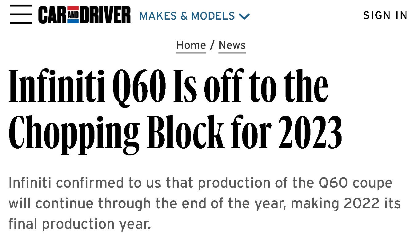 英菲尼迪q60值得入手吗,英菲尼迪q60怎么样值得入手吗