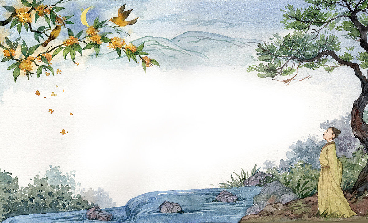 古诗词励志经典图片,忆青春励志的古诗词