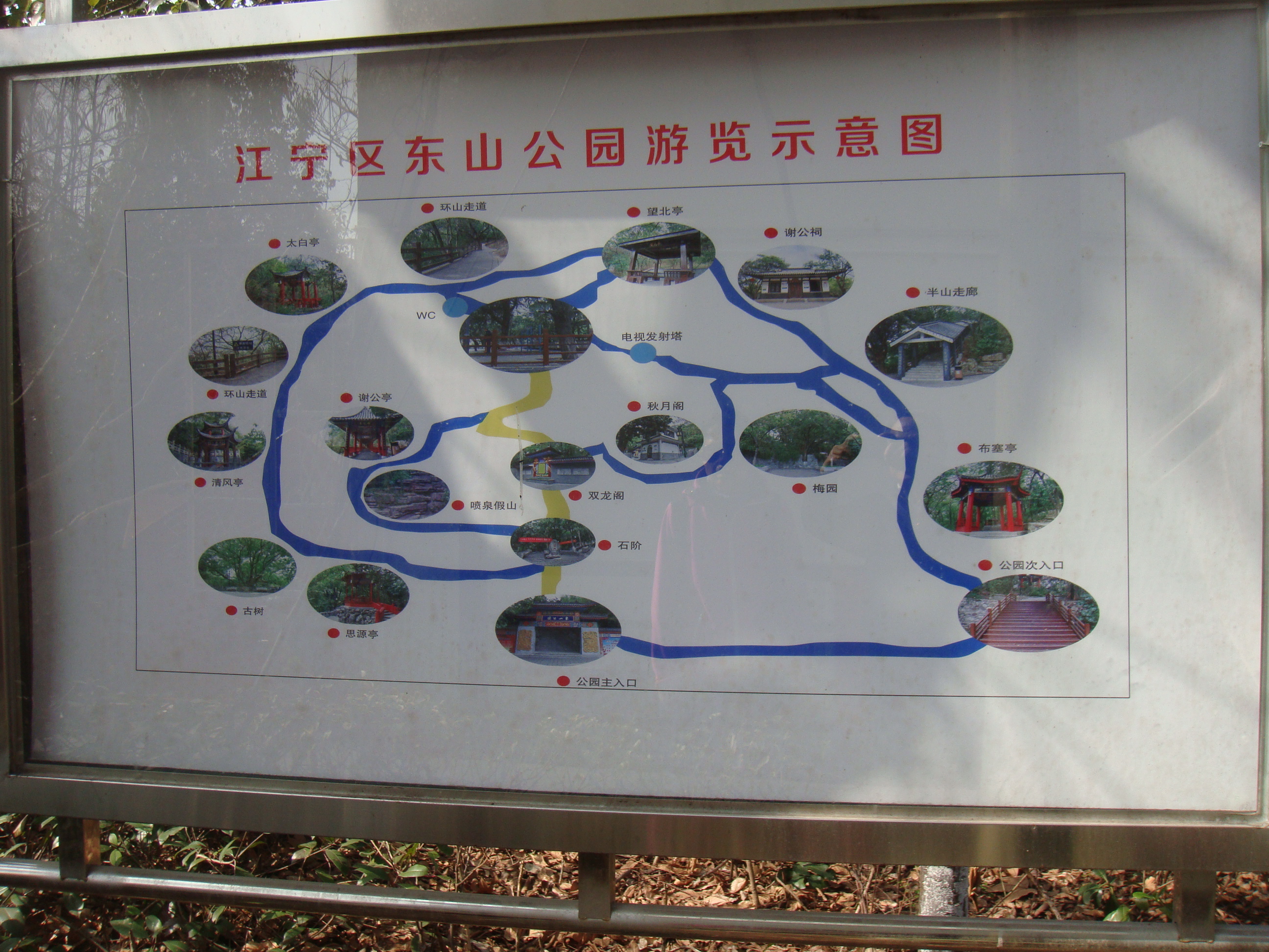 东山公园登顶看美景,东山公园景区游记