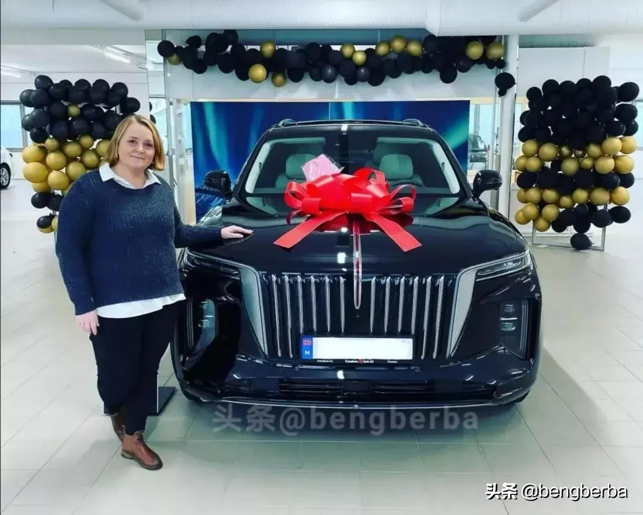 2022新款红旗e-hs9燃油版五座,红旗hs9出口多少钱