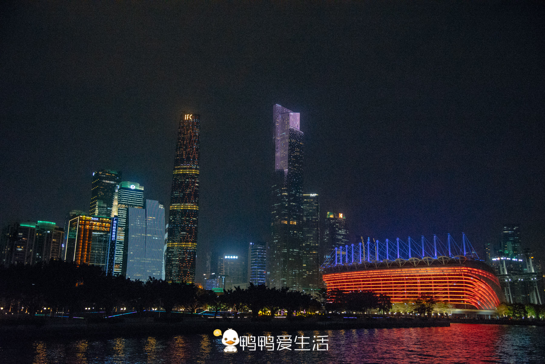 观赏广州塔夜景的最佳地点,广州塔欣赏顶尖的世界级夜景