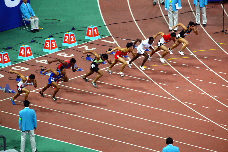 塑胶跑道弯道处如何划线,塑胶跑道划线标准和要求